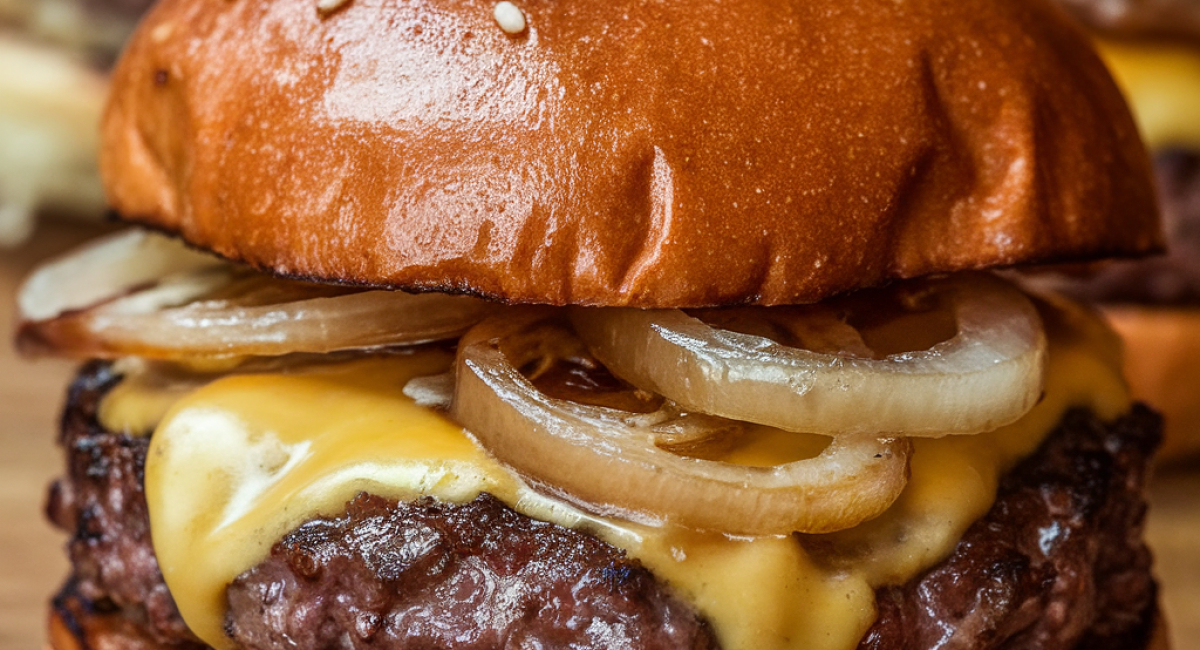 French Onion Soup Burgers 