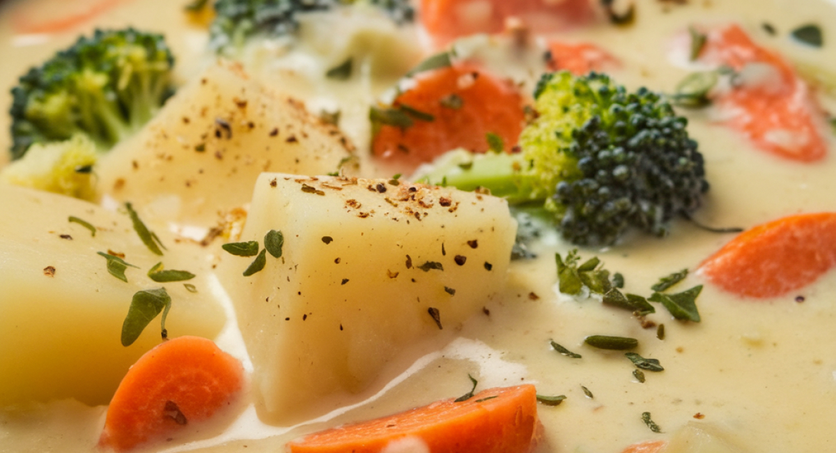 Crockpot Broccoli Cheese Soup