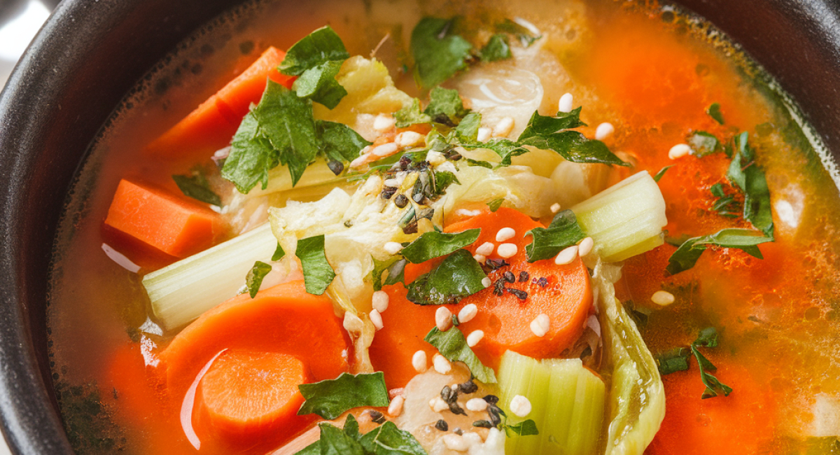 Soup for Burning Fat with Cabbage 🥬