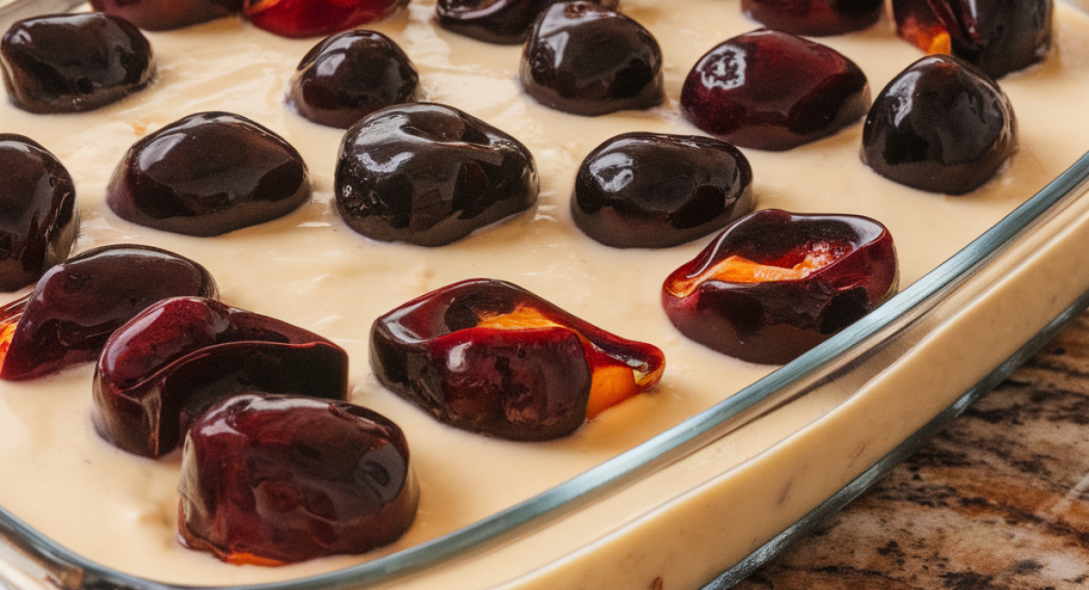 Pavê de Ameixa Delicioso