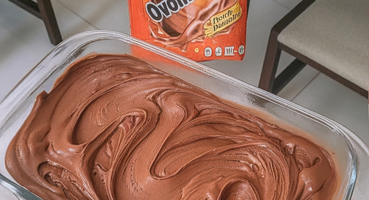 Sorvete de Ovomaltine
