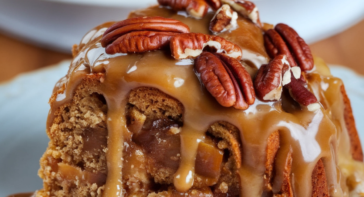 Apple Pumpkin Bundt Cake