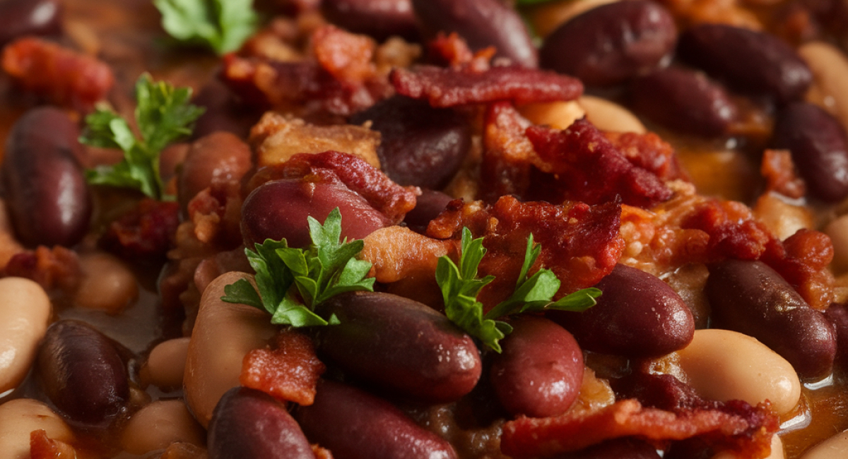 Root Beer Baked Beans! 