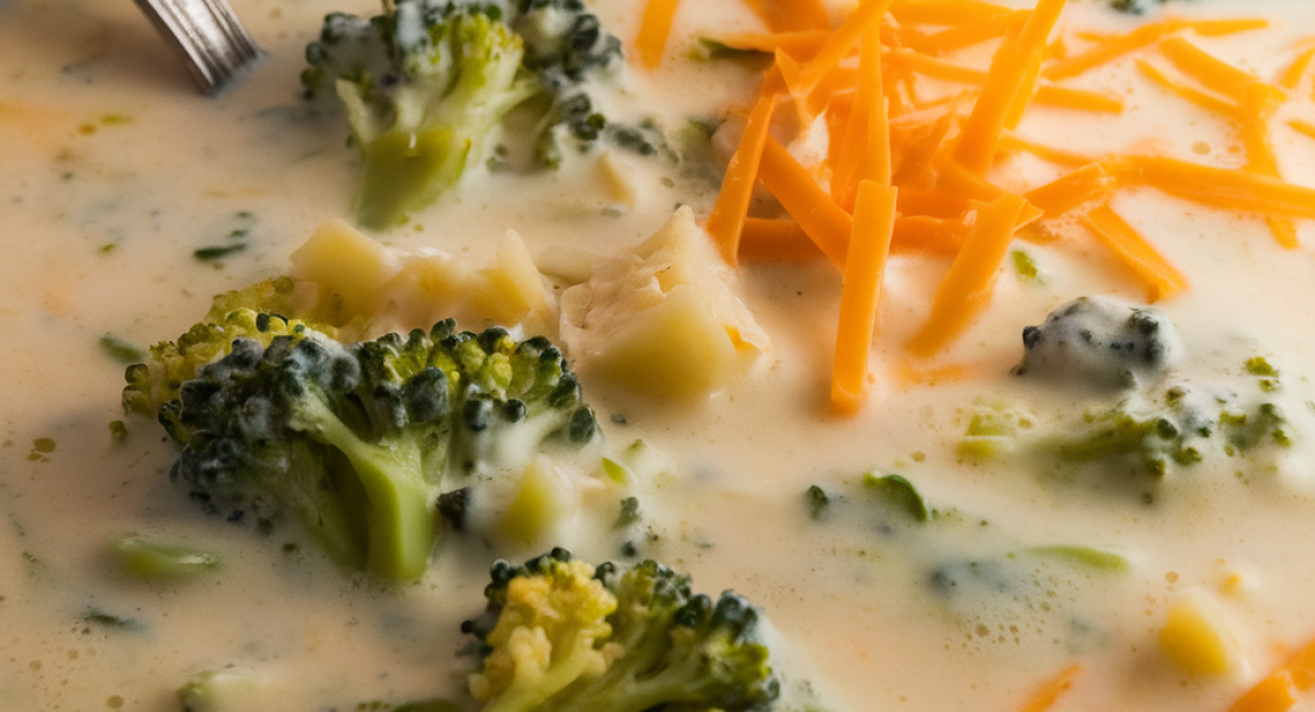 Broccoli Cheese and Potato Soup