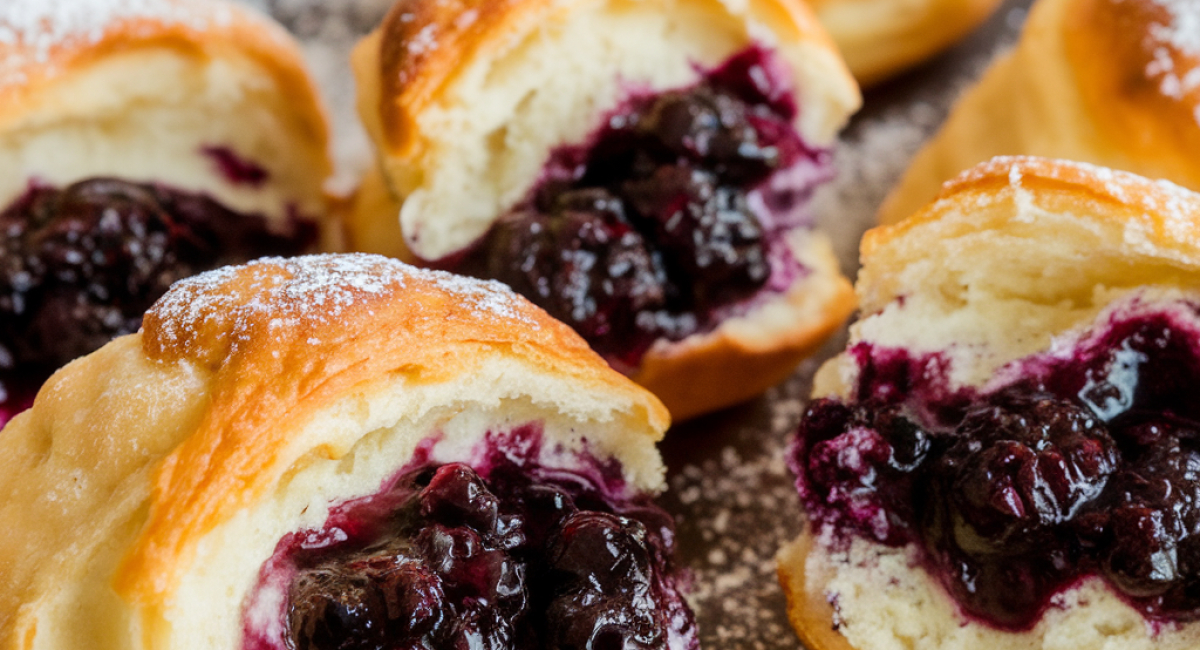 Grandma’s Blueberry Pie Bombs