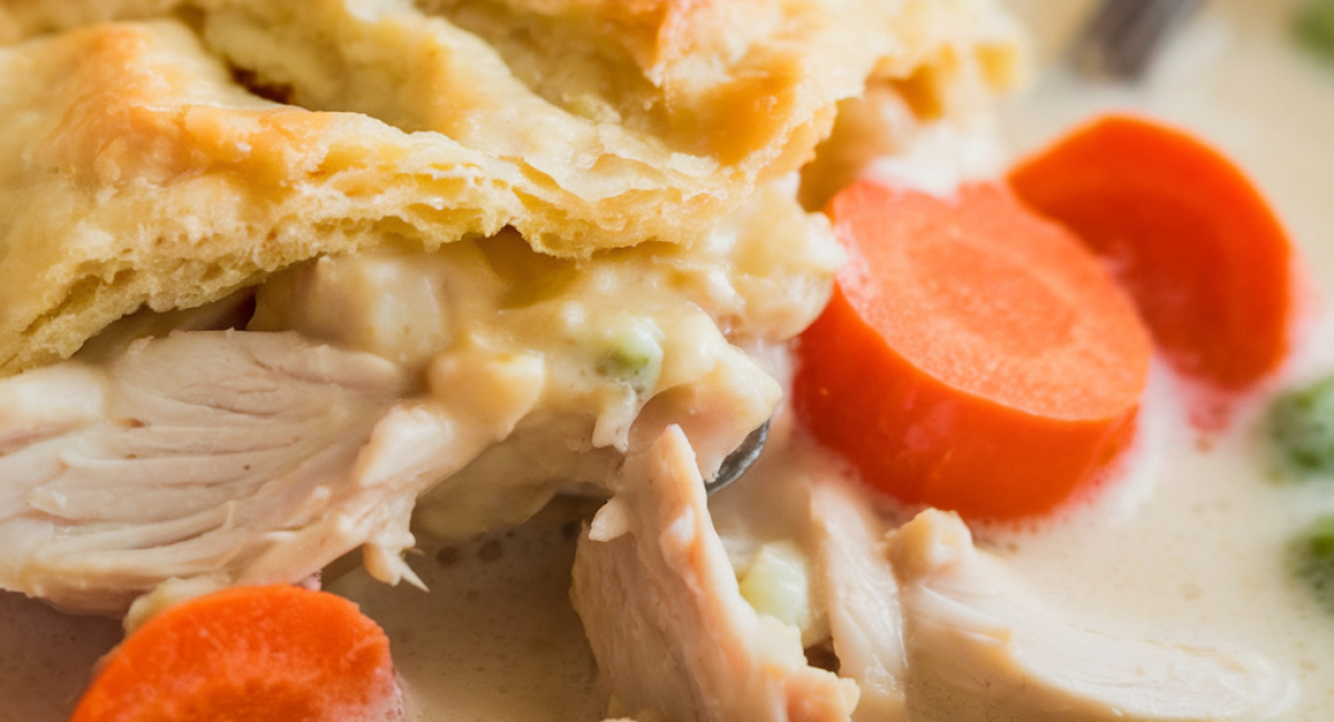 Slow Cooker Chicken Pot Pie Soup 