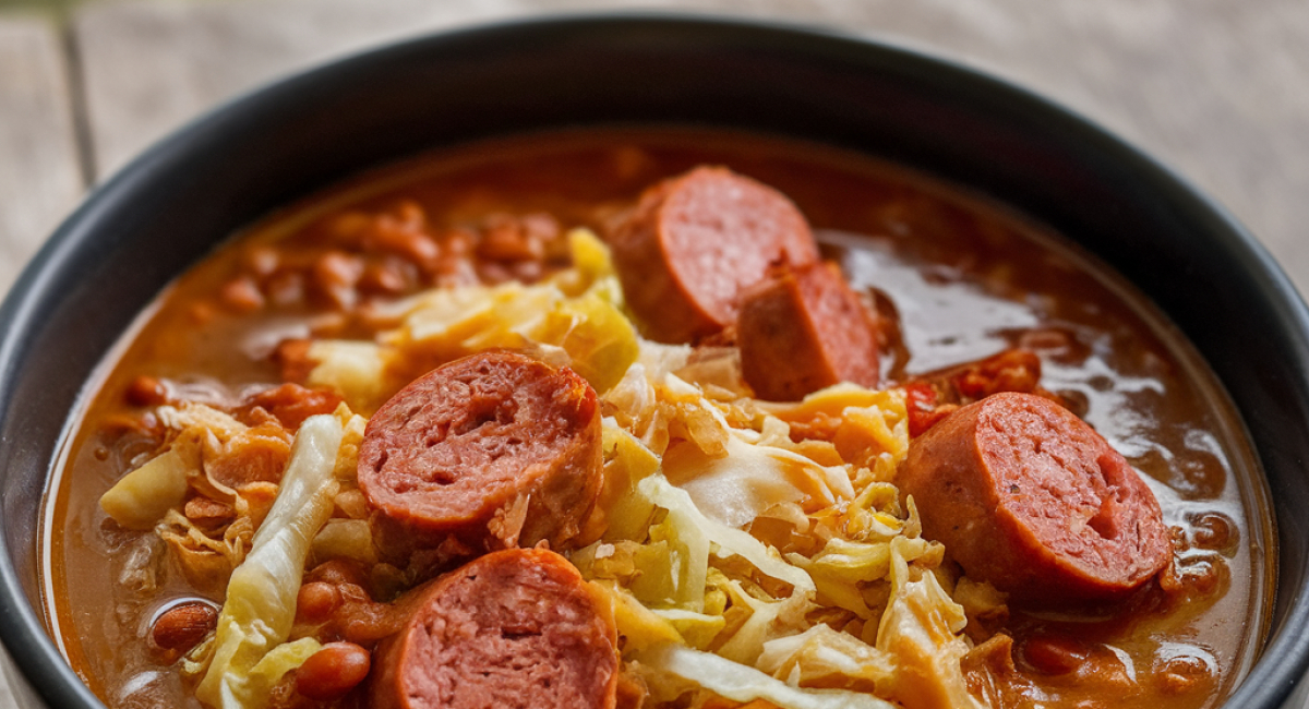 Kielbasa and Sauerkraut Soup