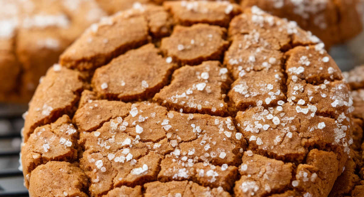 Molasses Cookies - warm, spiced, and perfectly chewy! 