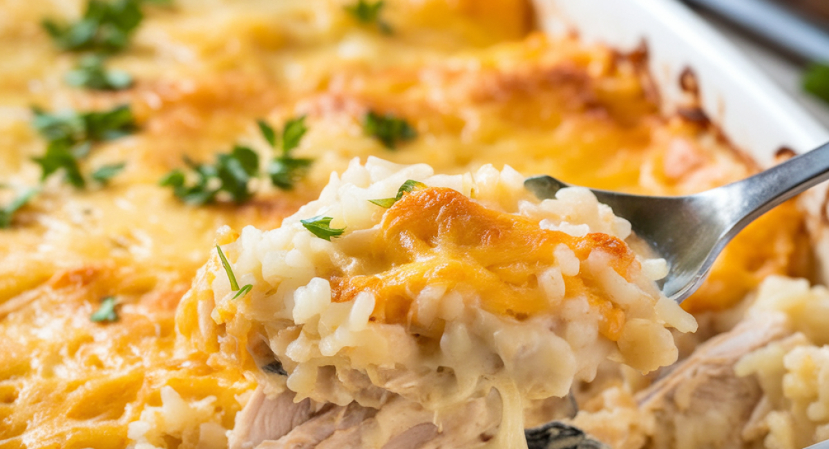 Angel Chicken Rice Casserole