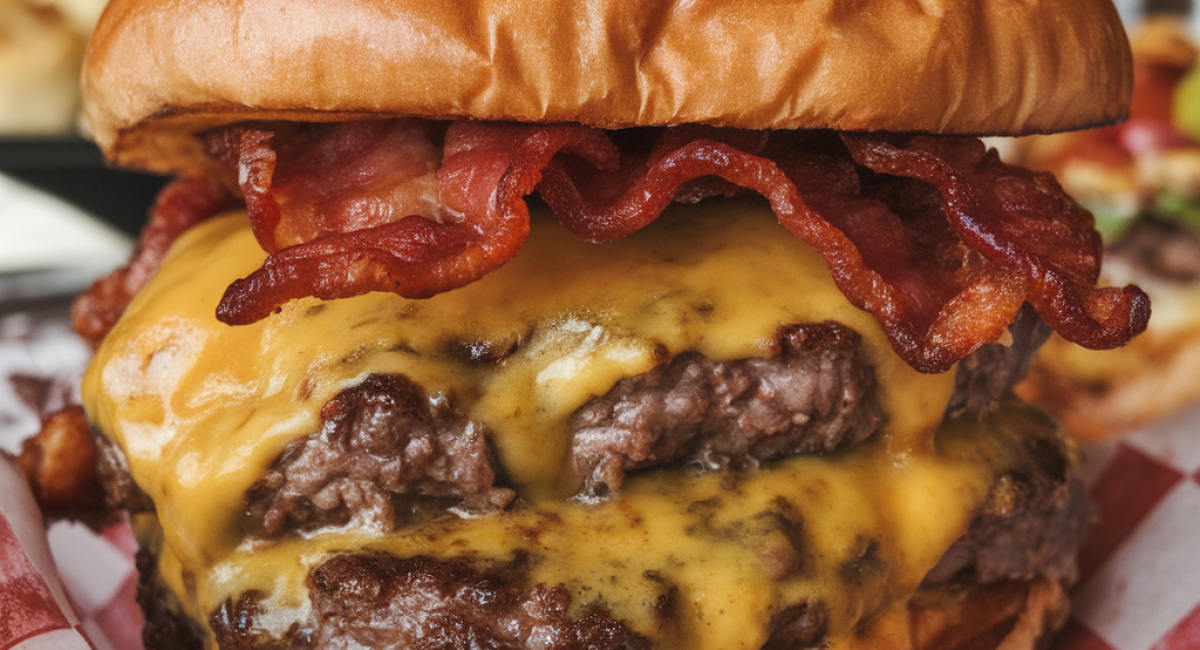 Ultimate Bacon Double Cheeseburge