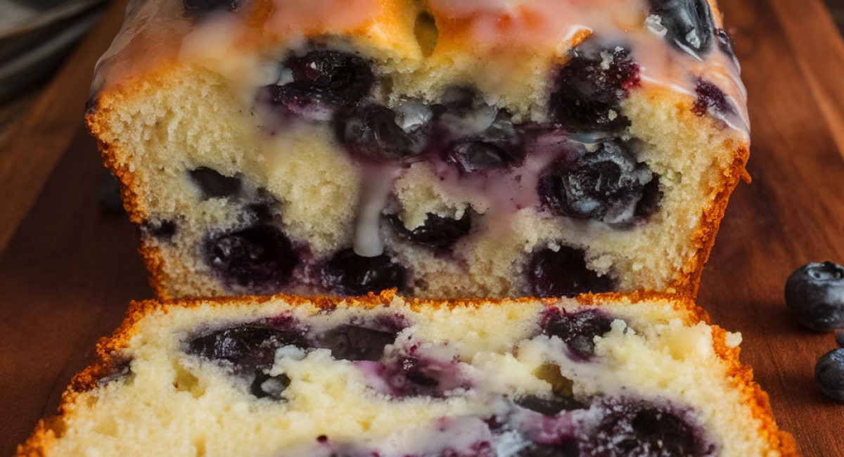 Zesty Lemon Blueberry Loaf