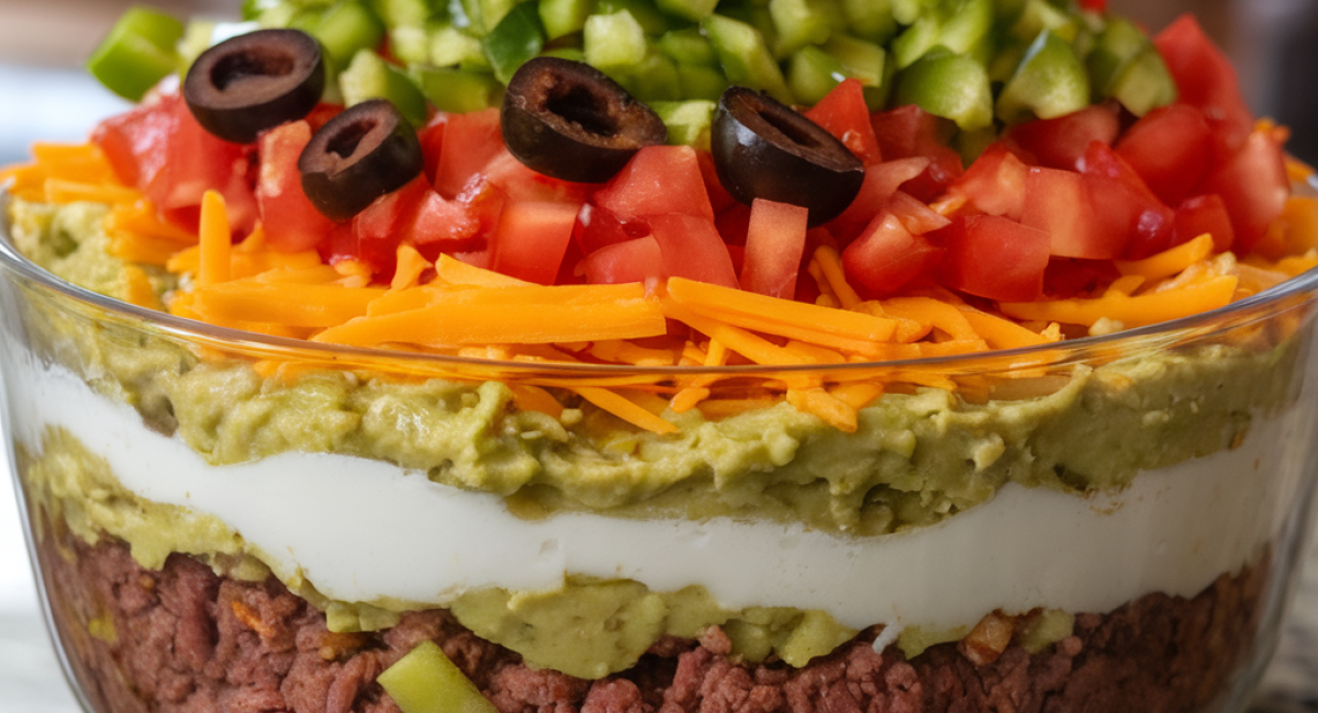 Would You Eat This Seven-Layer Taco Salad