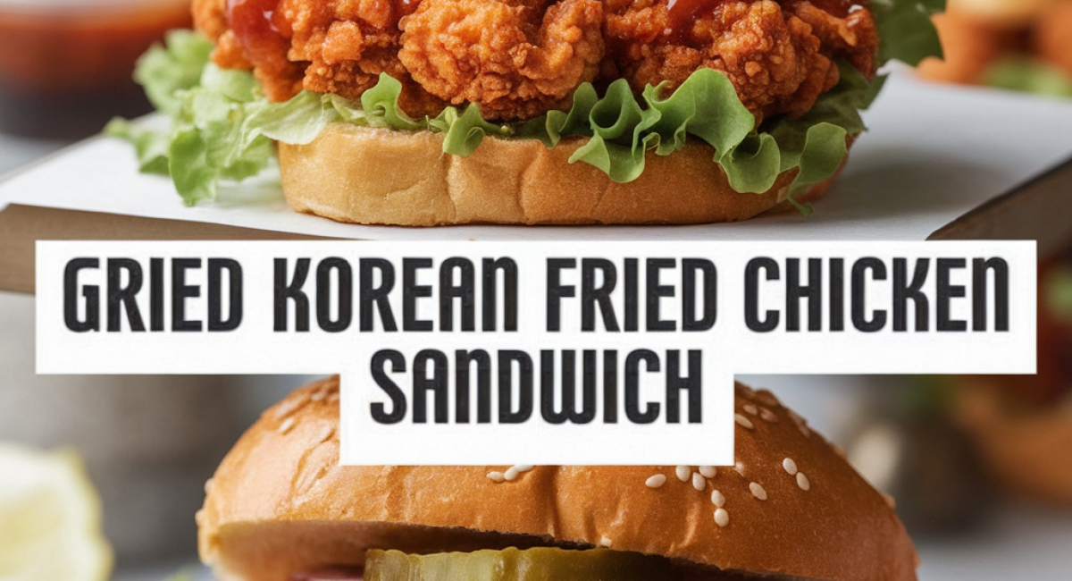 Loaded with kimchi and a fiery gochujang mayo, it's a game-changer for your taste buds! 