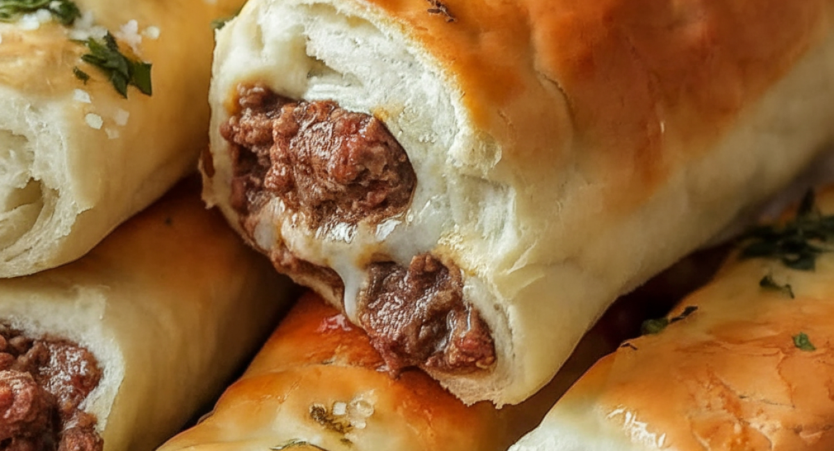 Philly Cheesesteak Stuffed Cheesy Breadsticks