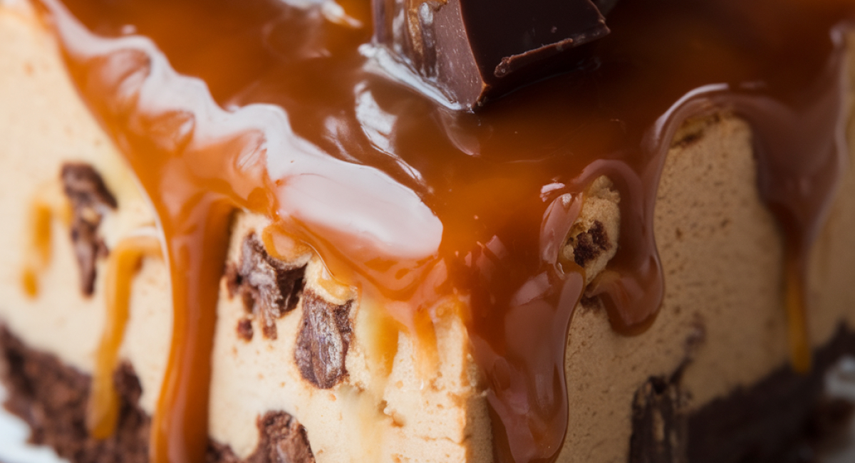 Caramel Brownie Cheesecake