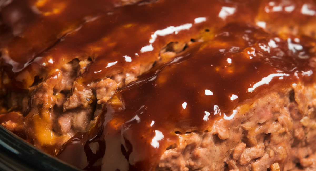 Slow Cooker Lipton Onion Meatloaf