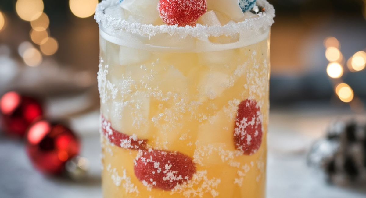 Magical Christmas Icicle Glow Punch