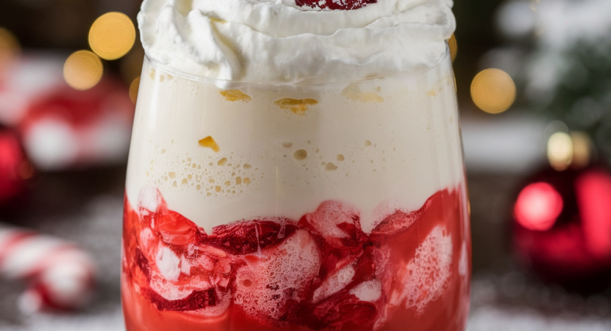 Kissing Santa Claus Mocktail 