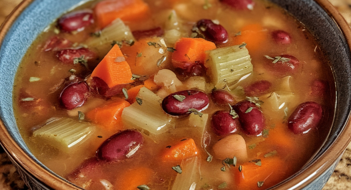 Kidney Bean Vegetable Soup Recipe