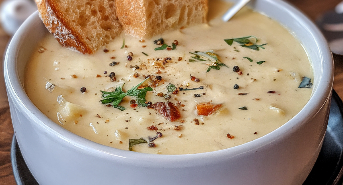 Country French Garlic Soup: A Rustic Delight for Your Table