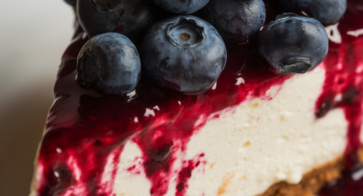 Fresh Blueberry Cheesecake