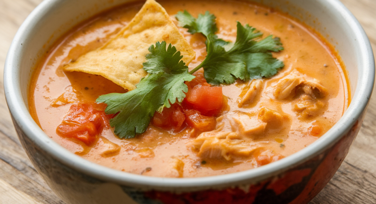 Spicy Chicken Tortilla Soup