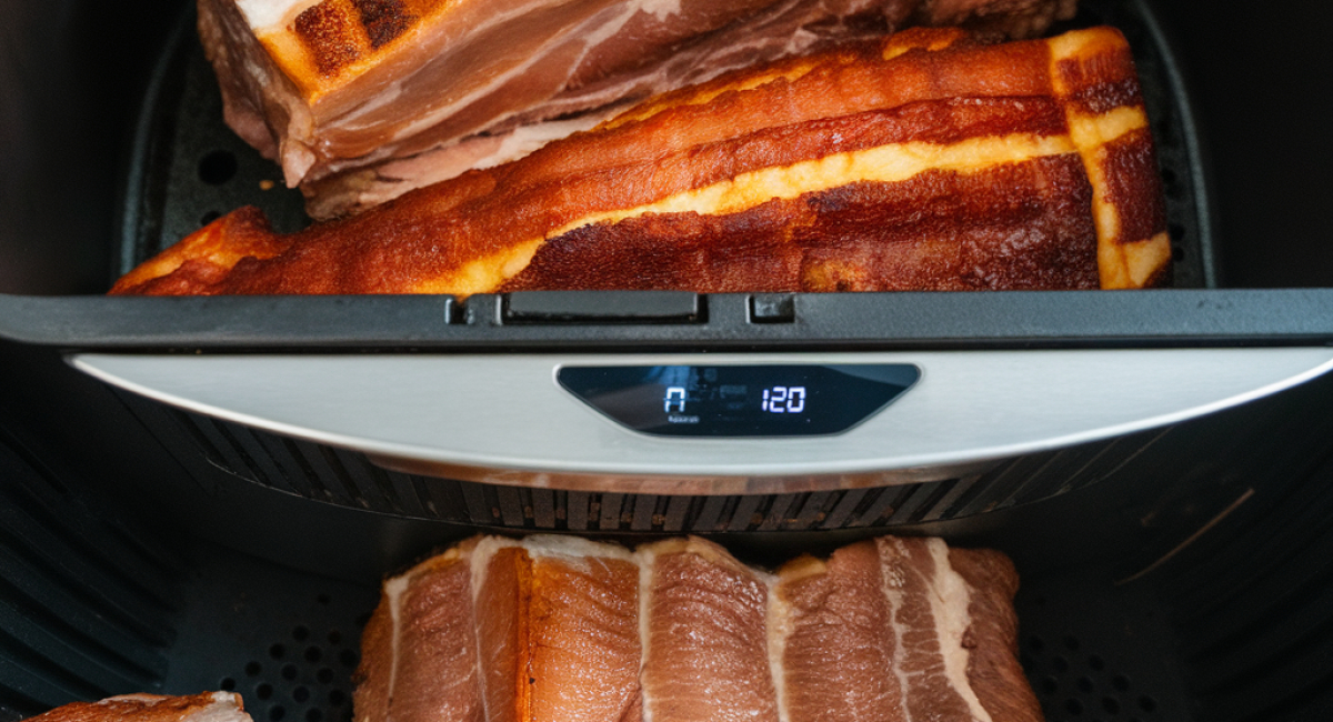 Fiz essa costela na Air Fryer e ficou super macia e suculenta
