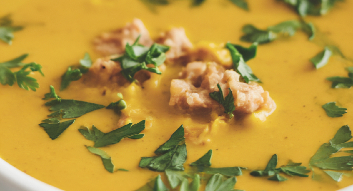 Caldo de mandioquinha