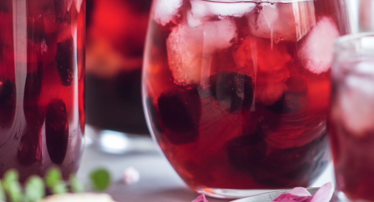 Caipirinha morango com hortelã