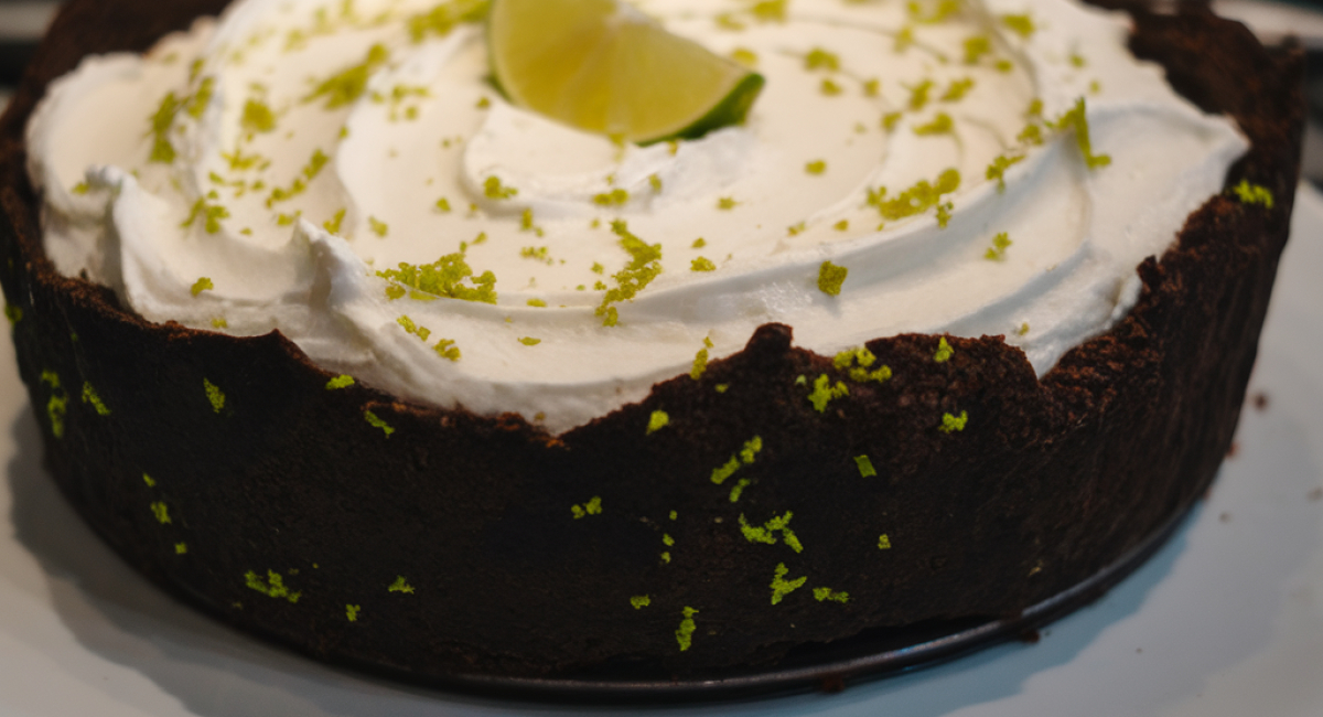 Torta de Limão com Biscoito Negresco