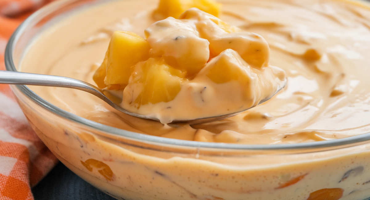 Creme de abacaxi