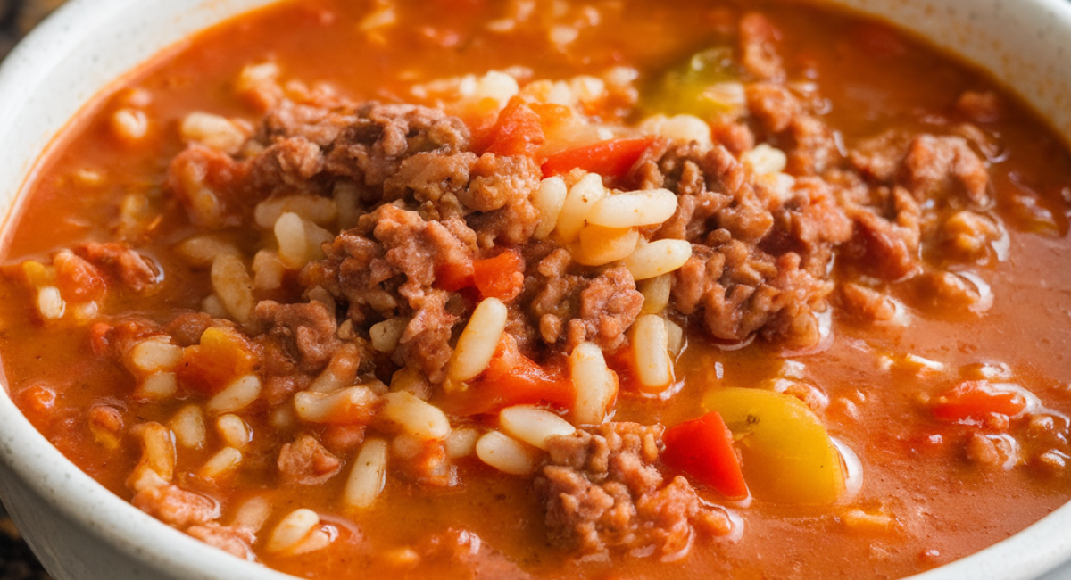 Stuffed Pepper Soup 