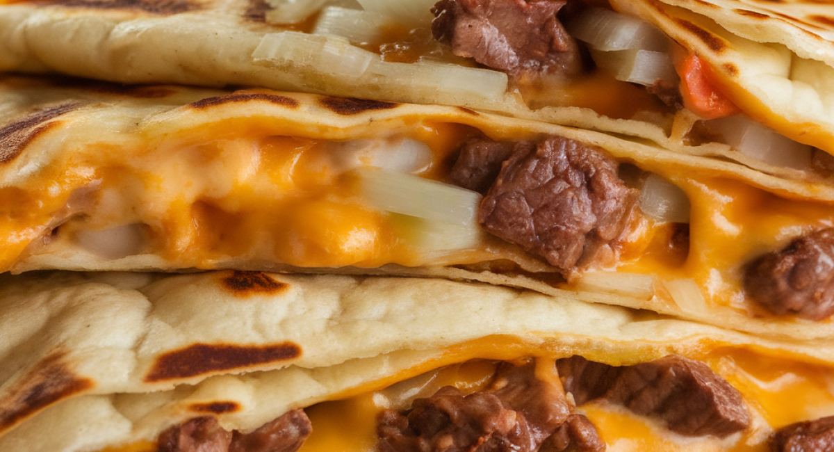 Steak Cheese Steak Quesadillas Recipe