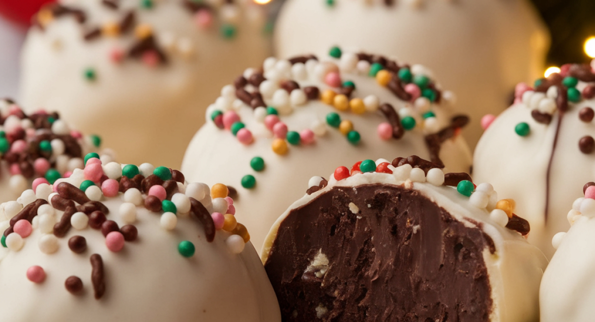 Oreo Balls for Christmas 