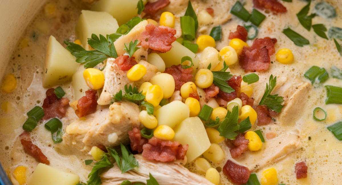 Ham And Corn Chowder