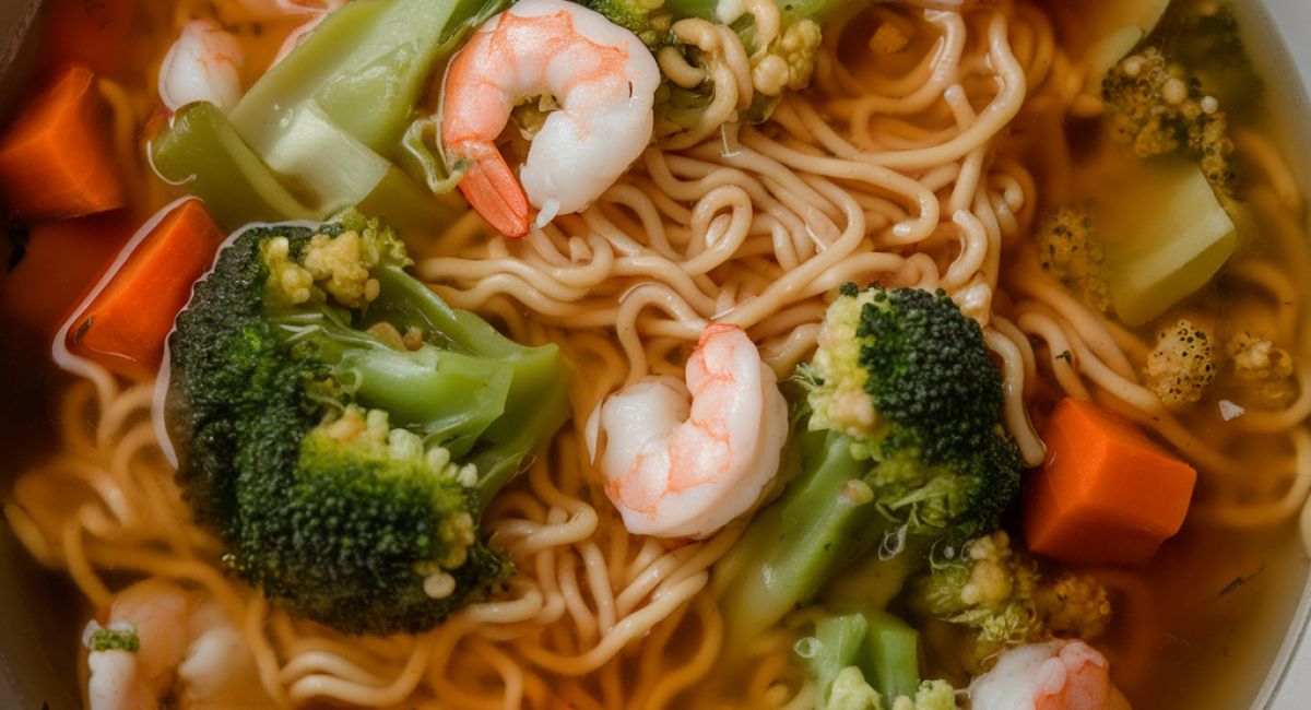 Shrimp Ramen Soup