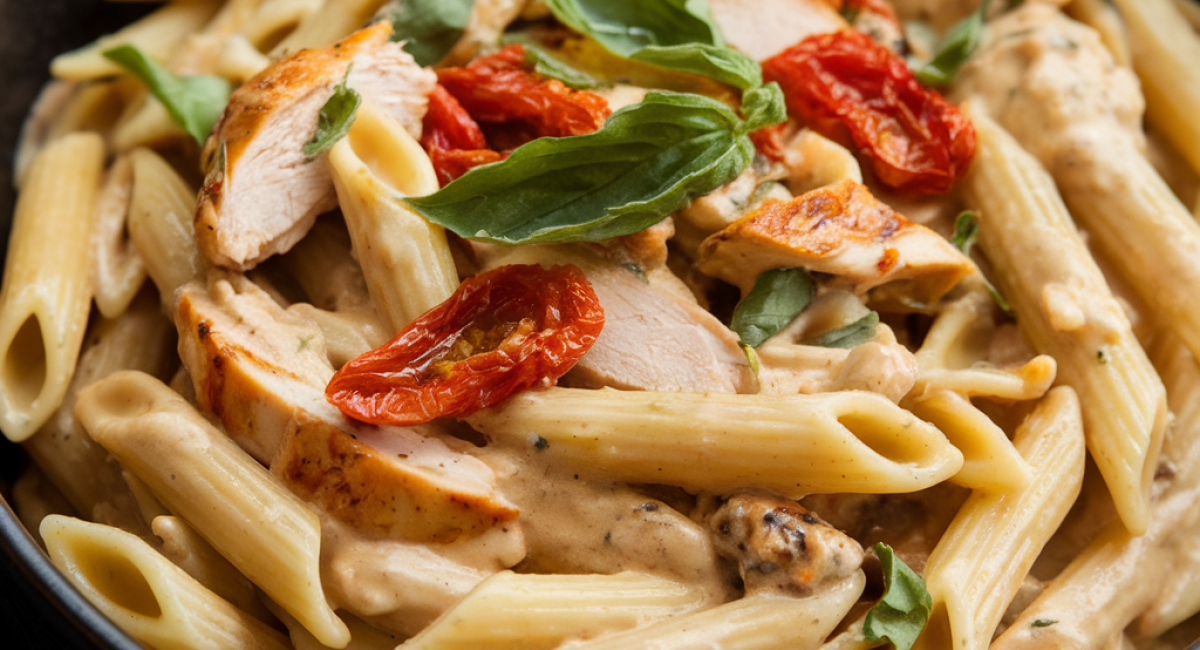 Creamy Chicken Pasta with Velvety Sauce