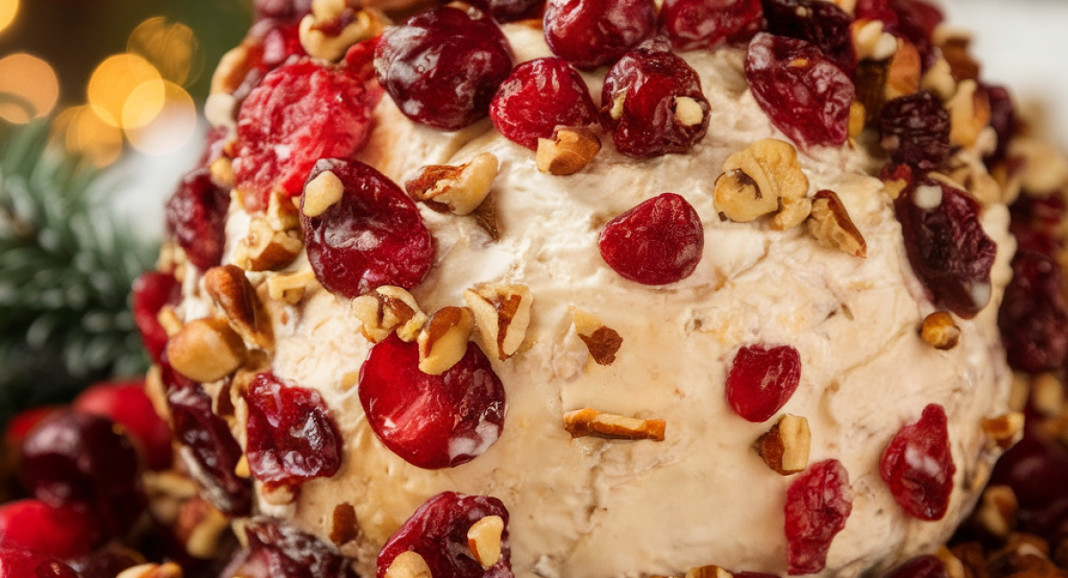 Cranberry Pecan Cheese Ball