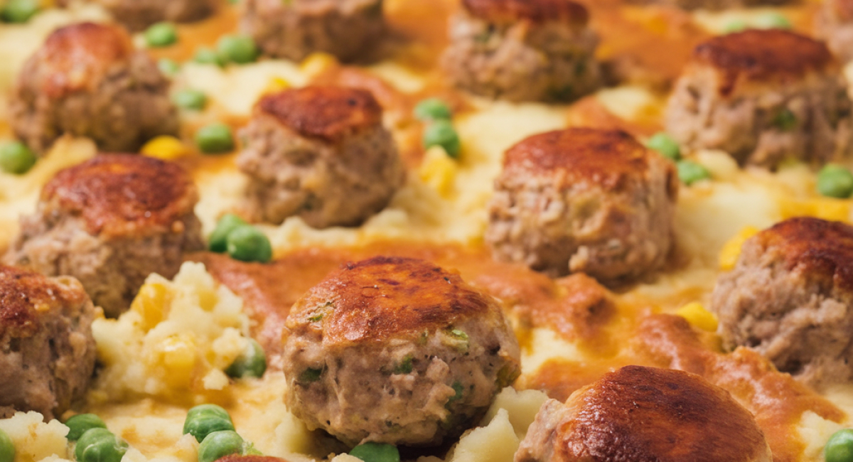 ShepherdPie MeatballCasserole