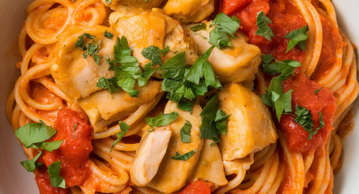 Ultimate Cheesy Chicken Spaghetti Recipe