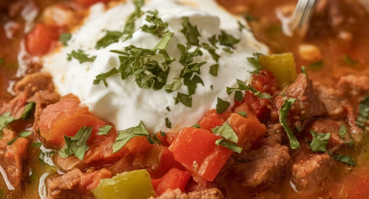 Instant Pot Stuffed Peppers Soup