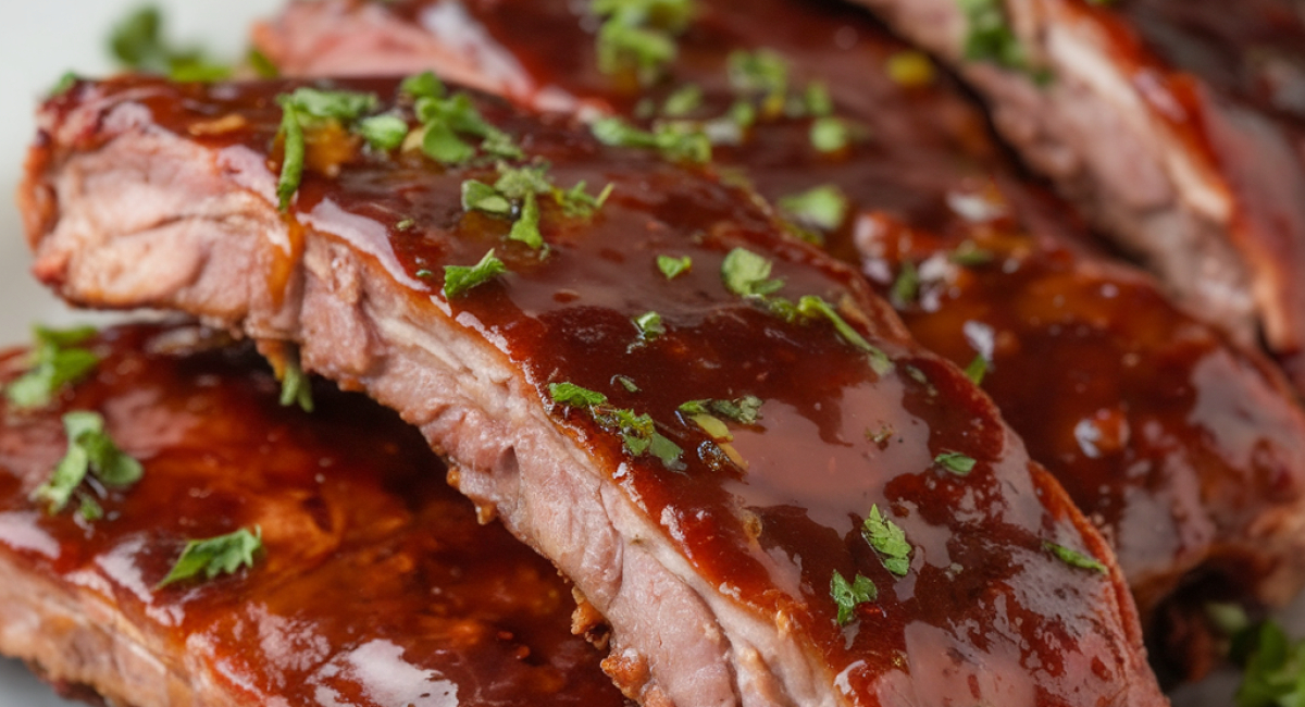 Slow Cooker Root Beer BBQ Pork Ribs