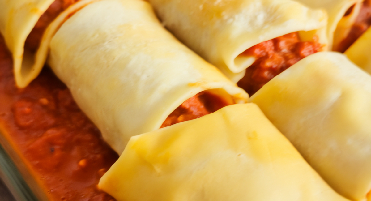 Lasanha diferente e deliciosa