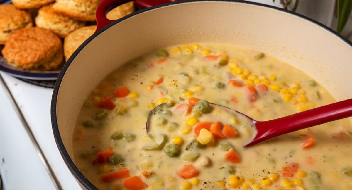 Soup with Chicken and Vegetables