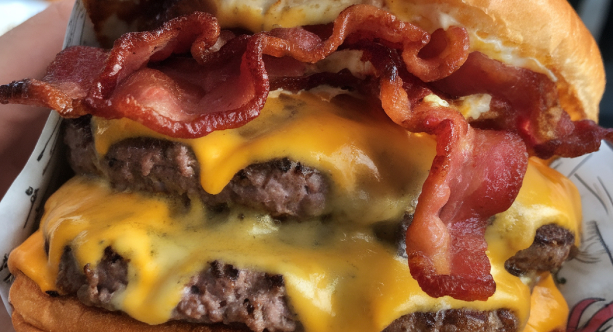 Ultimate Bacon Double Cheeseburger 