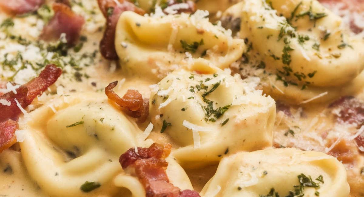 Chicken Alfredo Bacon Tortellini 