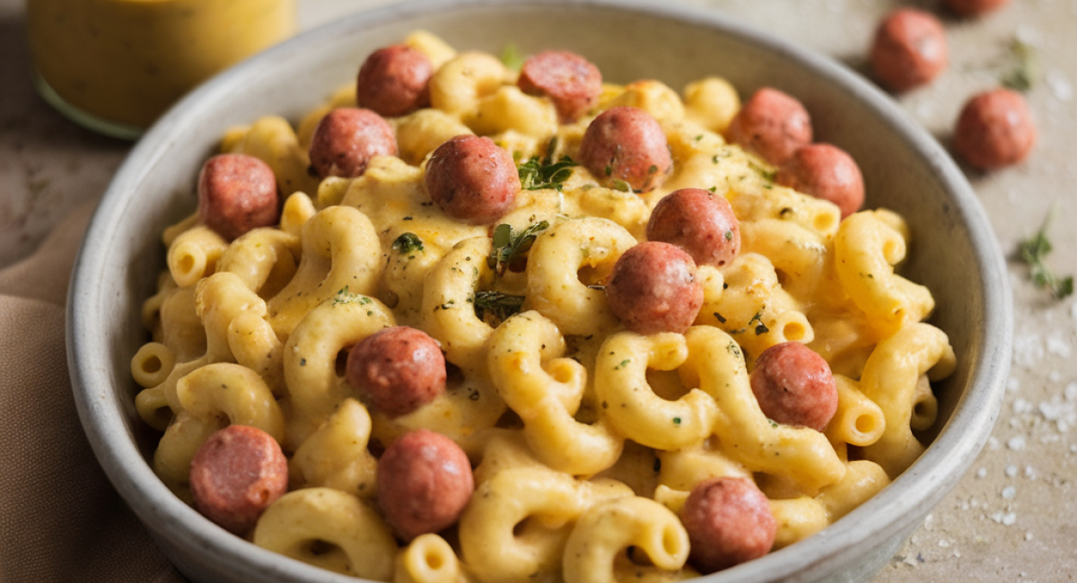 Kielbasa Mac and Cheese