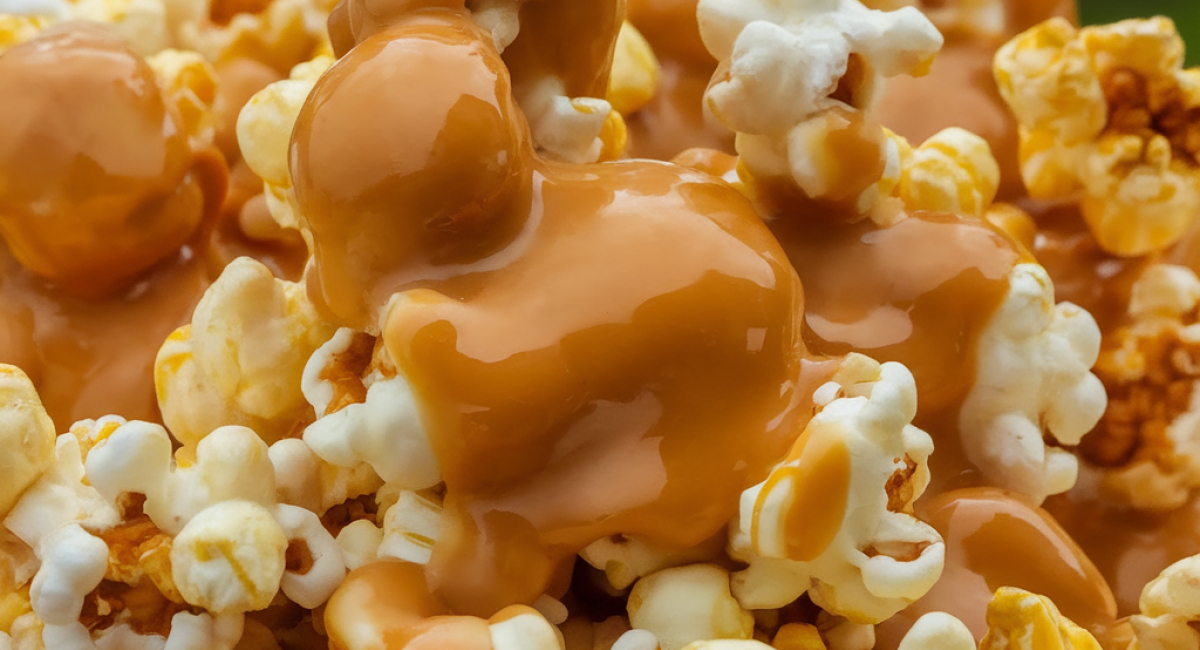 Marshmallow Caramel Corn