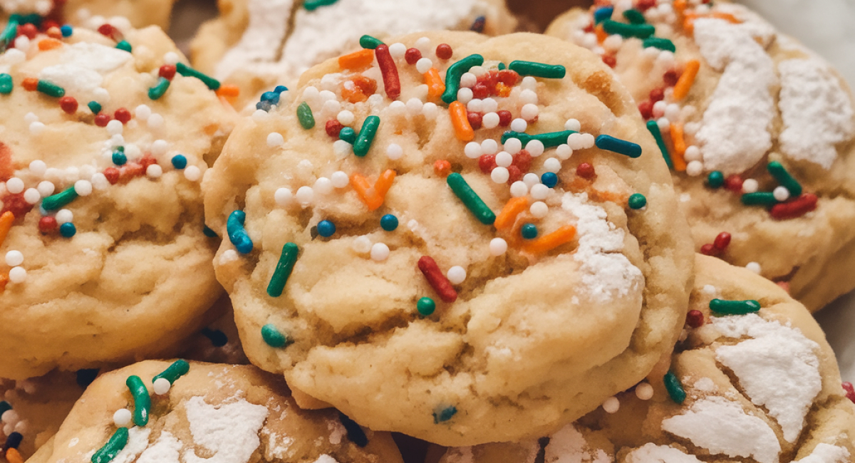 Christmas Gooey Butter Cookies Recipe