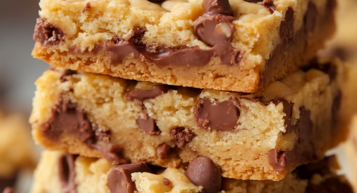 Cake Mix Toffee Bars 